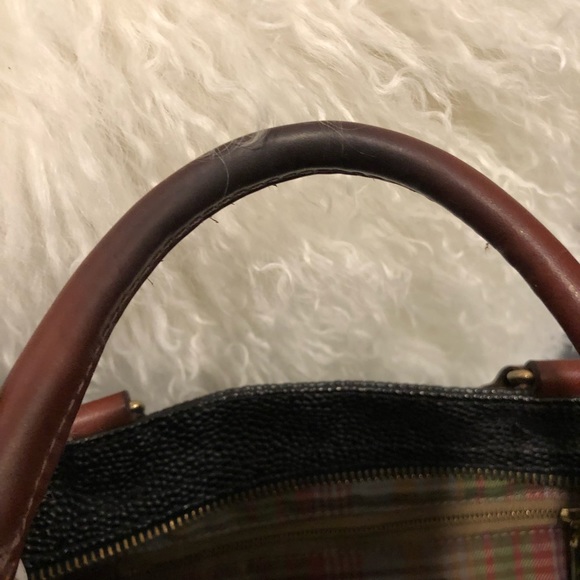 Authentic Vintage Mulberry Scotch Grain Handbag - Picture 9 of 13